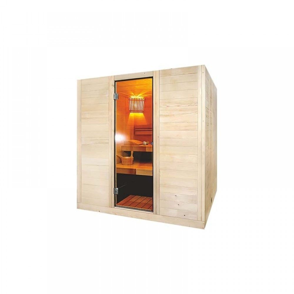 Σάουνα Total Wood 200X 200 X 205 Χωρητικότητας 6 άτομα