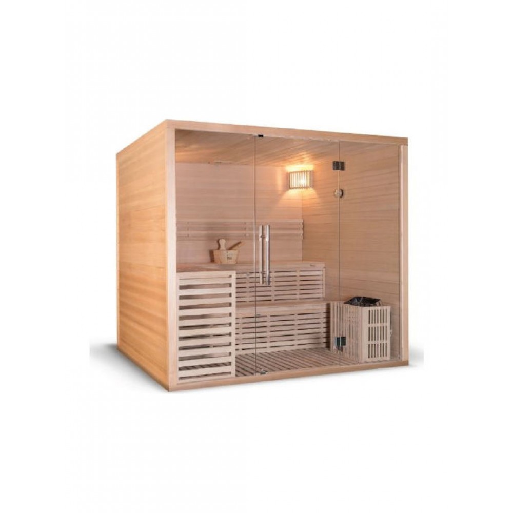 Sauna Calidus Σάουνα 5-6 Ατόμων Εσωτερικού Χώρου Μ200xΒ170xΥ210cm