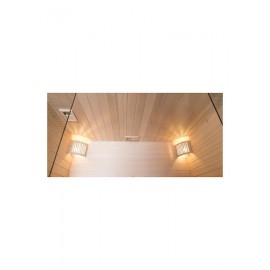 Sauna Serenis Hemlock Σάουνα 4 Ατόμων Εσωτερικού Χώρου Μ180xΒ150xΥ210cm