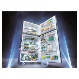 SHARP Ψυγείο Δίπορτο Μαύρο NO FROST 604lt SJ-YG740GBK