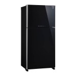 SHARP Ψυγείο Δίπορτο Μαύρο NO FROST 604lt SJ-YG740GBK