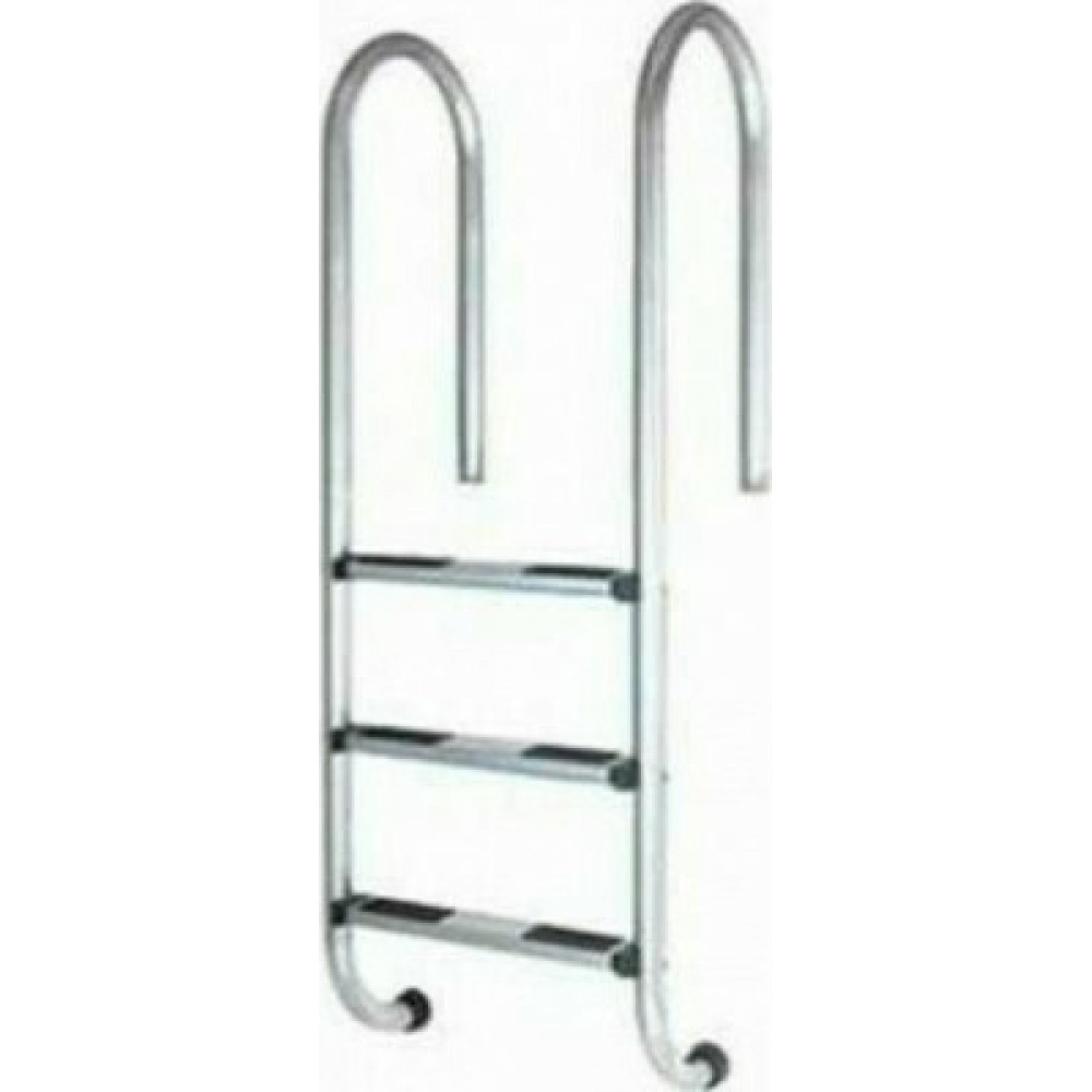 Σκάλα Πισίνας Muro PLM-300 με 3 Σκαλοπάτια από Ανοξείδωτο Ατσάλι 144.6x50εκ.