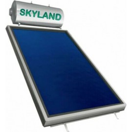 Skyland GL Ηλιακός Θερμοσίφωνας 150lt/2.30m² Glass Διπλής Ενέργειας με Επιλεκτικό Συλλέκτη