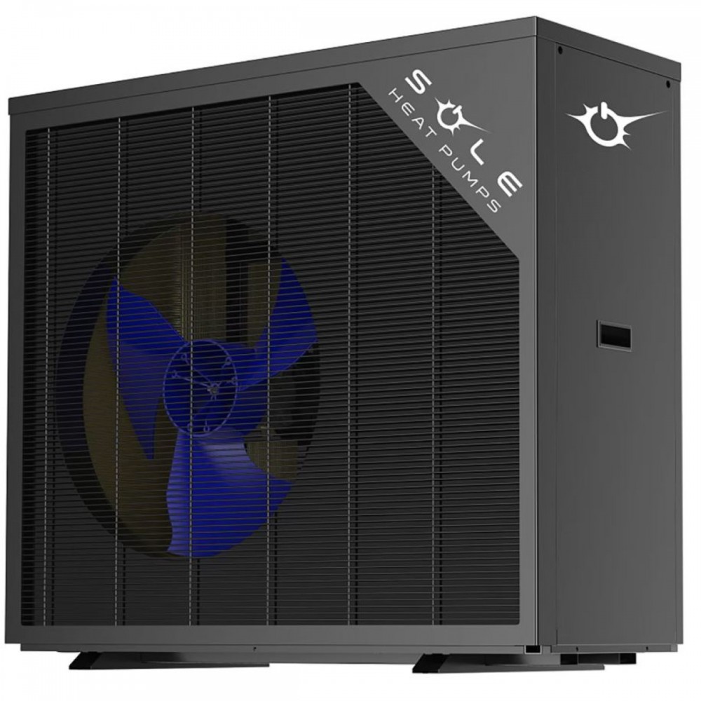 SOLE Αντλία θερμότητας HPM08KW1PHR290 Μονοφασική (Ψύξη 5,8kW - Θέρμανση 8,3kW) 75°C Monoblock με Wi-Fi