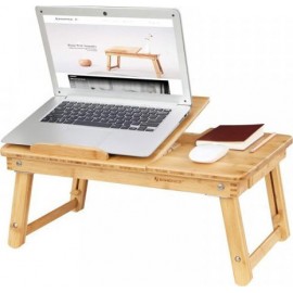 Songmics Τραπεζάκι για Laptop Καφέ (LLD01N)