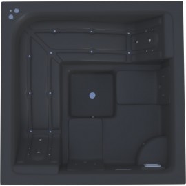 POOL Spa Μπανιέρα Ακρυλική 195x195cmx0.89cm