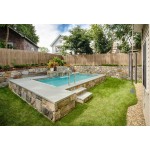 Πολυεστερική Δεξαμενή Νερού Spa Ypsilon 400 x 250 x 125cm με υπερχείλιση Infinity