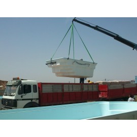 Πολυεστερική Δεξαμενή Νερού Spa Ypsilon 400 X 250 X 125cm (Προαιρετικά Με Skimmer)