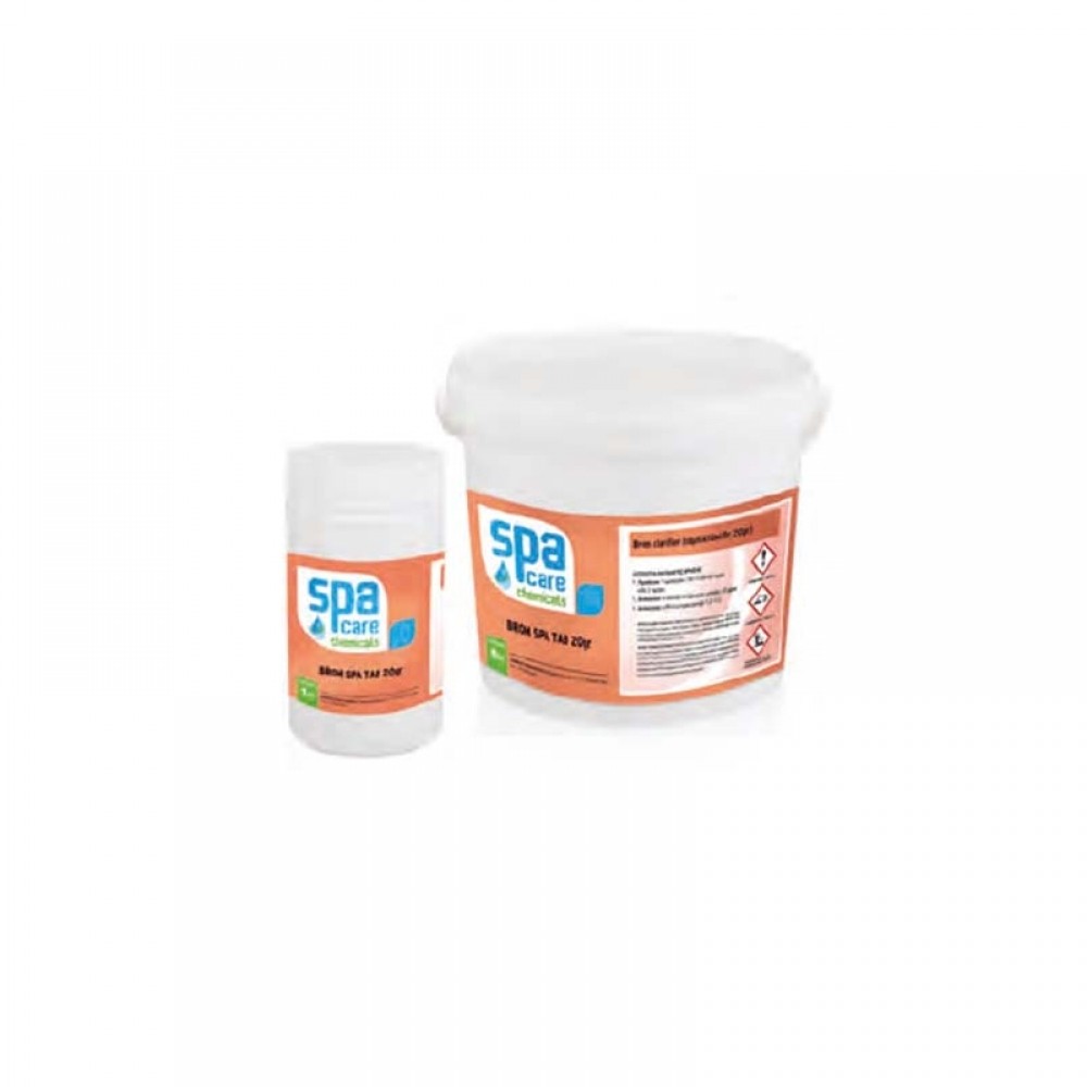 Ταμπλέτες βρώμιο 20gr Spa Care Ταμπλέτες βρώμιο 20gr Spa Care