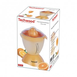 Techwood Ηλεκτρικός Στίφτης 20W με Χωρητικότητα 750ml Πορτοκαλί
