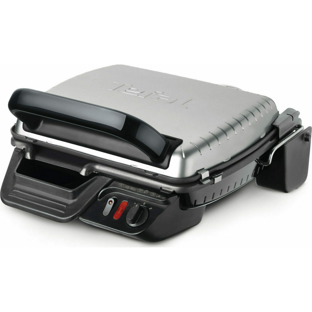 Tefal GC3050 Ultra Compact Τοστιέρα Γκριλιέρα με Αποσπώμενες Πλάκες για 4 Τοστ 2000W