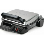 Tefal GC3050 Ultra Compact Τοστιέρα Γκριλιέρα με Αποσπώμενες Πλάκες για 4 Τοστ 2000W