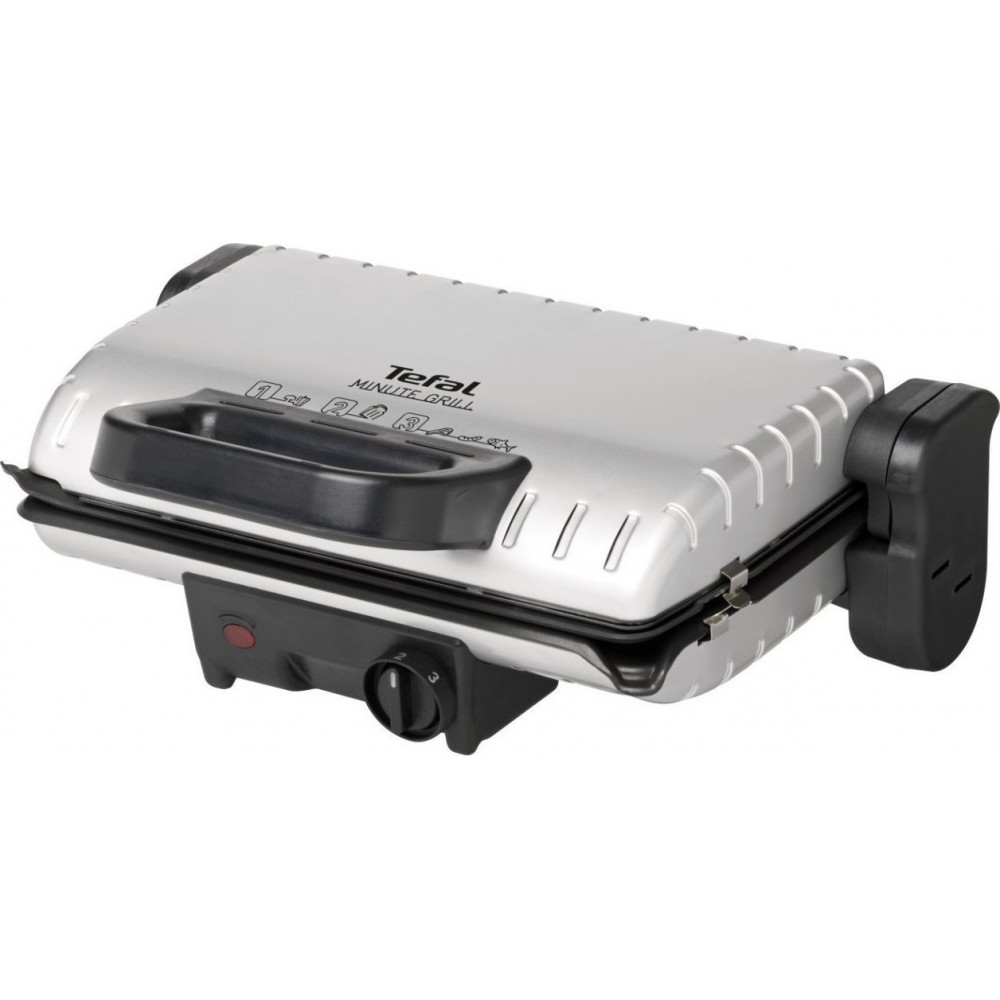 Tefal Minute Grill GC2050 Τοστιέρα Γκριλιέρα με Αποσπώμενες Πλάκες για 2 Τοστ 1600W
