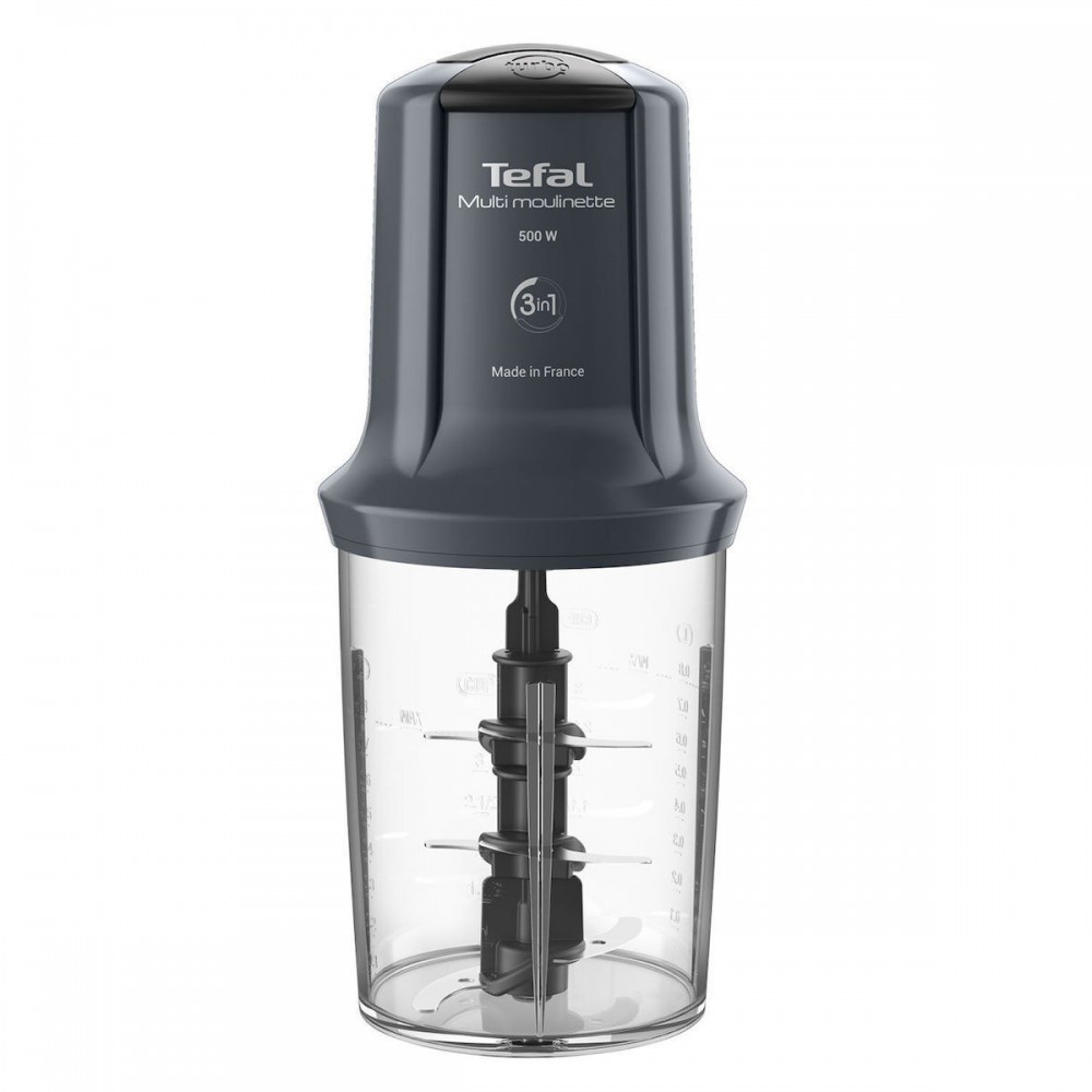 Tefal MQ718B  Πολυκόπτης Multi 500W με Δοχείο 800ml Μαύρος 