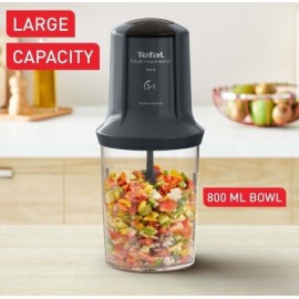 Tefal MQ718B  Πολυκόπτης Multi 500W με Δοχείο 800ml Μαύρος 