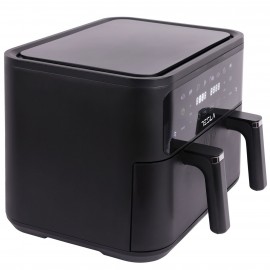 Tesla AF900BSD Air Fryer με Διπλό Αποσπώμενο Κάδο 9lt Μαύρο