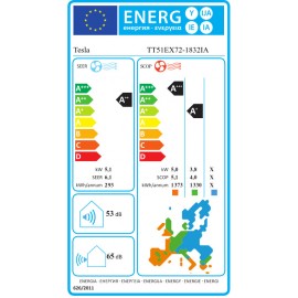Tesla Element TT51EX72-1832IA Κλιματιστικό Inverter 18.000 BTU A++/A+++ R32	 