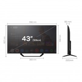 Tesla Smart Τηλεόραση 43" 4K UHD LED Series 6 HDR (2025) 43E655BUS