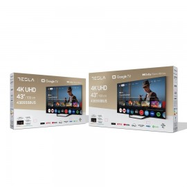 Tesla Smart Τηλεόραση 43" 4K UHD LED Series 6 HDR (2025) 43E655BUS