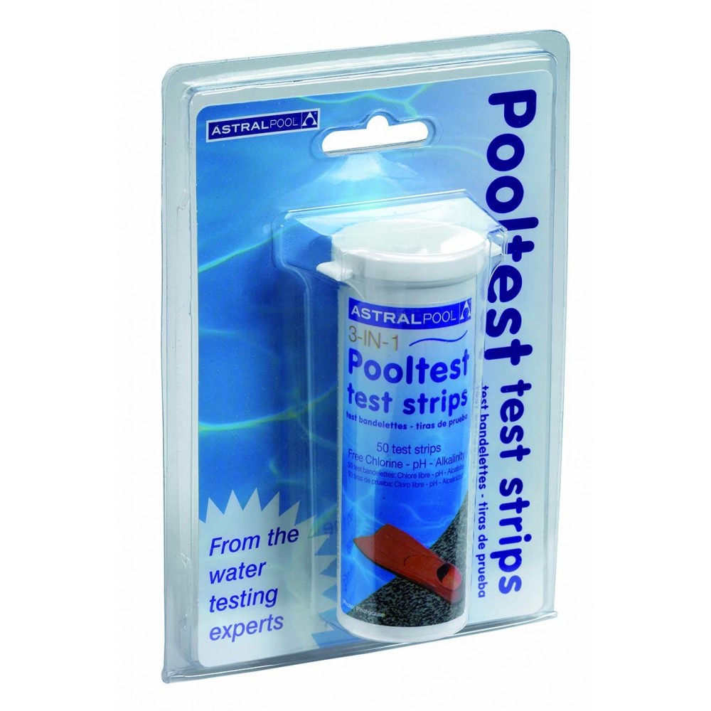 Test strips Astralpool 3 in 1