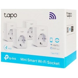 TP-LINK Μονή Εξωτερική Πρίζα Ρεύματος Wi-Fi Γραφείου Λευκή 4τμχ
