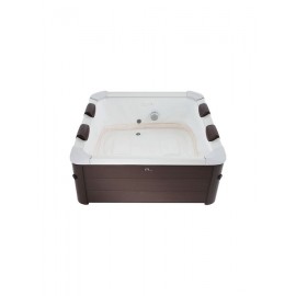 Viking Tribeca Spa Μπανιέρα Ελεύθερης Τοποθέτησης Εξωτερικού Χώρου Ακρυλική με Υδρομασάζ 160x160cm