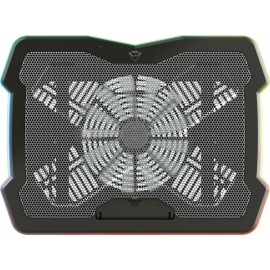 Trust GXT 1126 Aura Cooling Pad για Laptop έως 17.3" με 1 Ανεμιστήρα και Φωτισμό