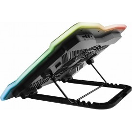 Trust GXT 1126 Aura Cooling Pad για Laptop έως 17.3" με 1 Ανεμιστήρα και Φωτισμό