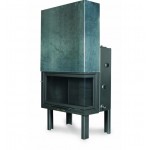 Sunshine 80 BD BOILER CORNER - Ενεργειακό τζάκι καλοριφέρ (νερού) γωνιακό 30kw