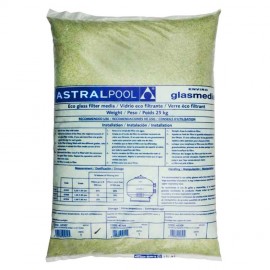 Astral Pool Γυάλινη Άμμος (Χαλίκι) Κοκκομετρίας 3,0– 7,0mm Συσκευασία 25kg
