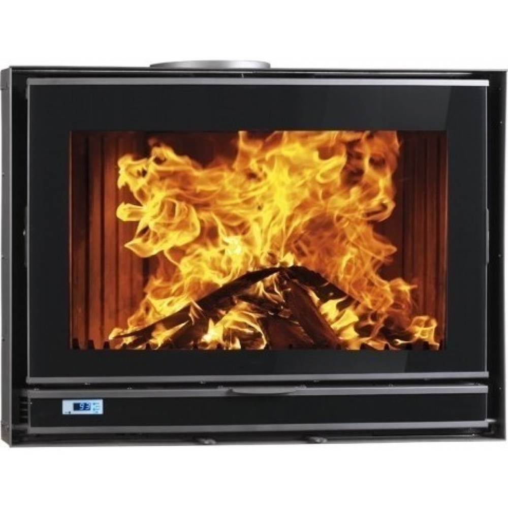 Volcano Ενεργειακό Τζάκι Κασέτα Αεραγωγών VI 90 16kW Ίσιο με Πόρτα Ανοιγόμενη