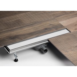 Acrilan IN-TILE Ανοξείδωτη Σχάρα Δαπέδου με Μέγεθος 60*10cm Ασημί