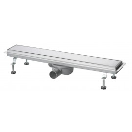 Acrilan IN-TILE Ανοξείδωτη Σχάρα Δαπέδου με Μέγεθος 60*10cm Ασημί