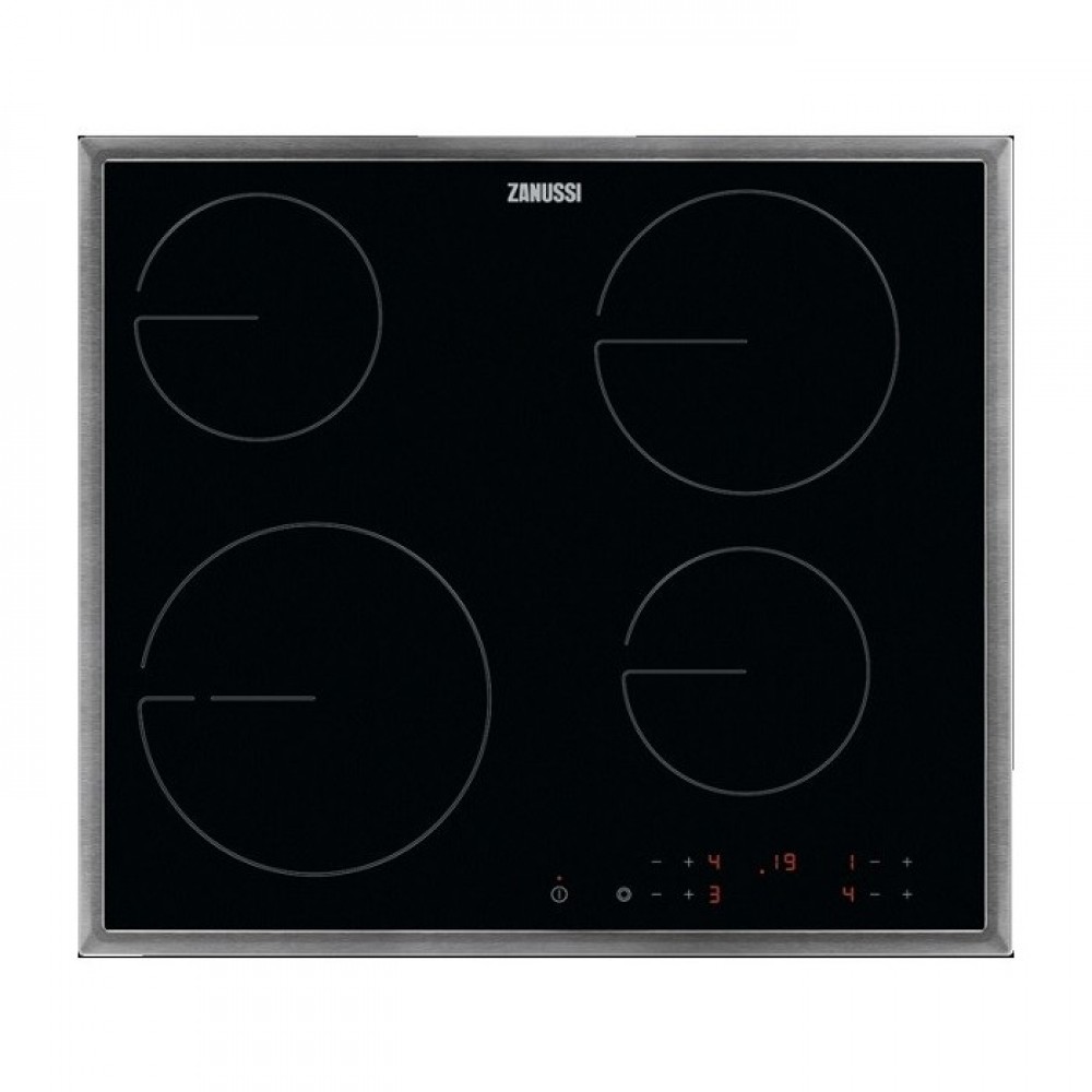 Zanussi ZHRN642X Κεραμική Εστία Αυτόνομη 57.6x50.6cm