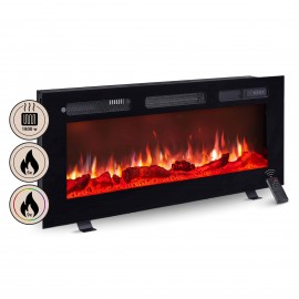 Ηλεκτρικό Τζάκι Εντοιχιζόμενο - Τοίχου - Δαπέδου Richen Life 40