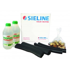 SIELINE INOX Ηλιακός Θερμοσίφωνας 120Lt/1.95m² Διπλής Ενέργειας