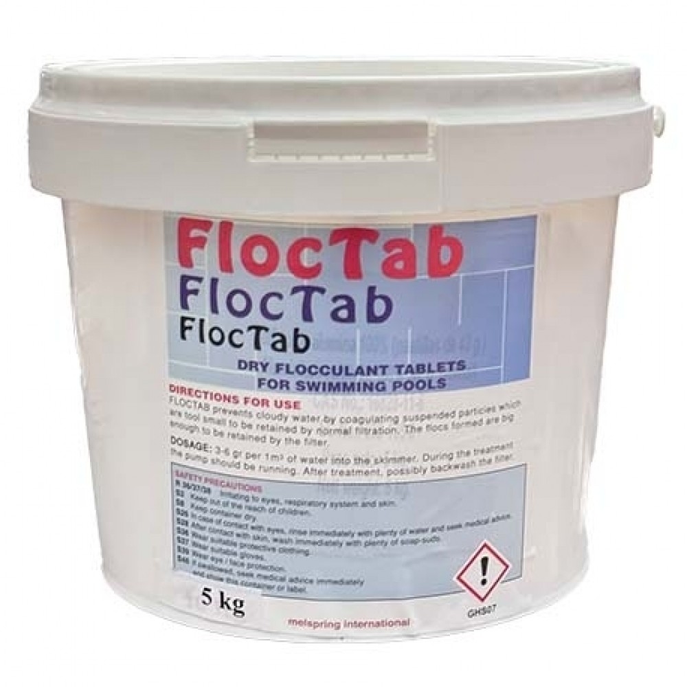 Κροκιδωτικό Στερεό FLOC TAB σε Ταμπλέτες 20 gr Κροκιδωτικό Στερεό FLOC TAB σε Ταμπλέτες 20 gr